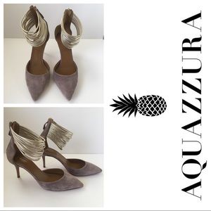 Final ⬇️ Aquazzura Hello Lover Heels  8 38.5 NWT